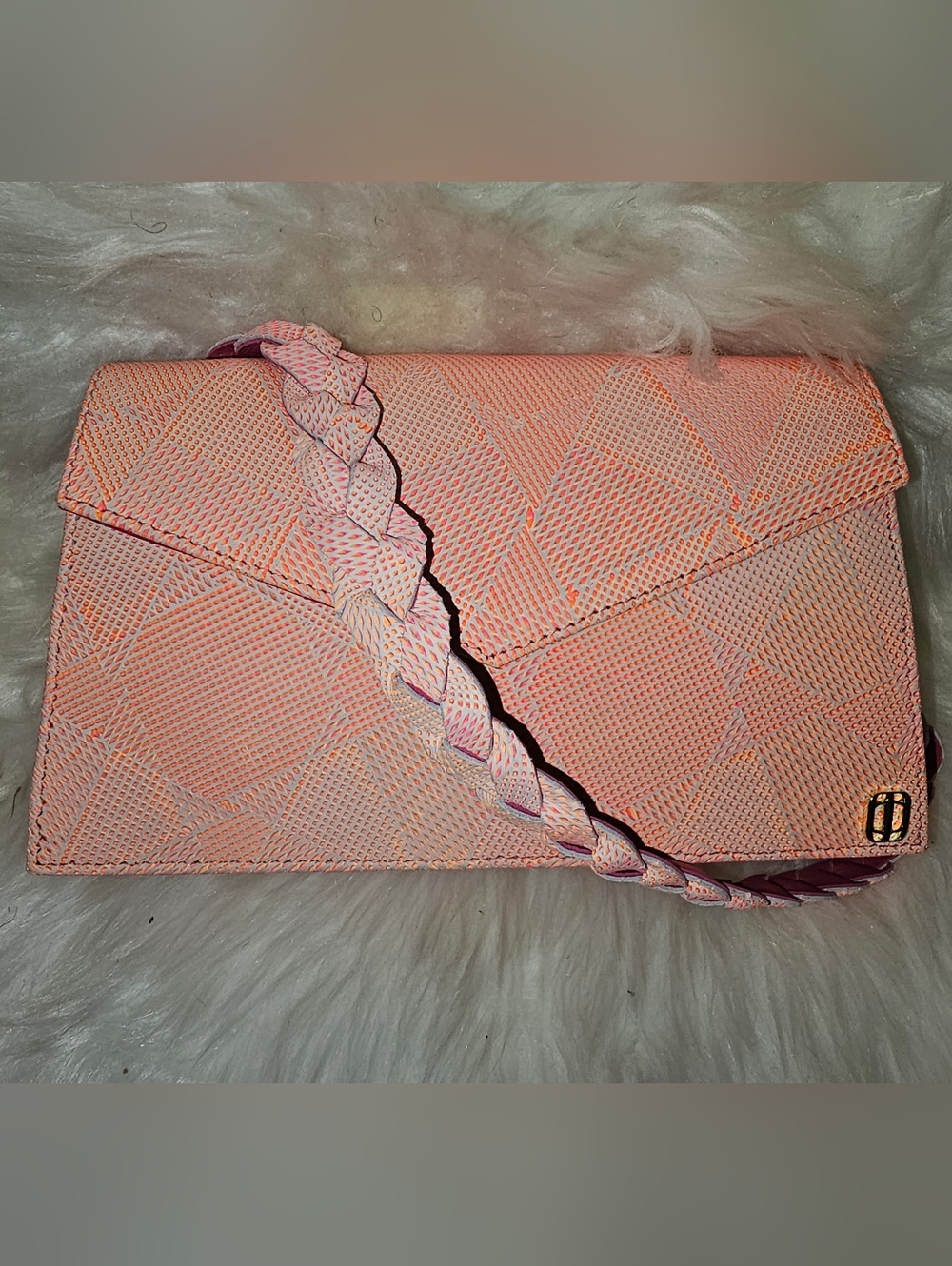 Anima Iris Zaya Orange Carioca Hand bag!